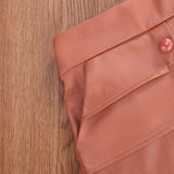 Becca Faux Leather Skirt