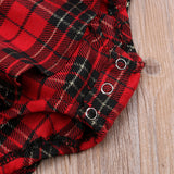 Holly Tartan Romper Set