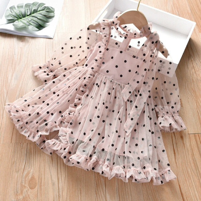 Zara Polka-Dot Tulle Dress