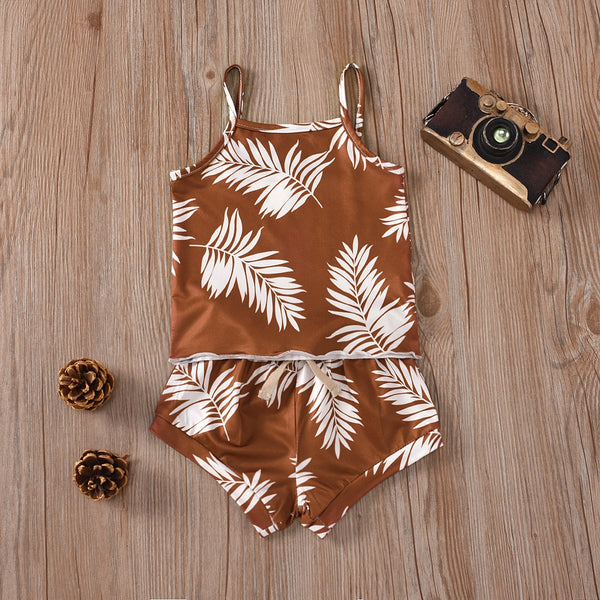 Indie Palm Print Summer Set