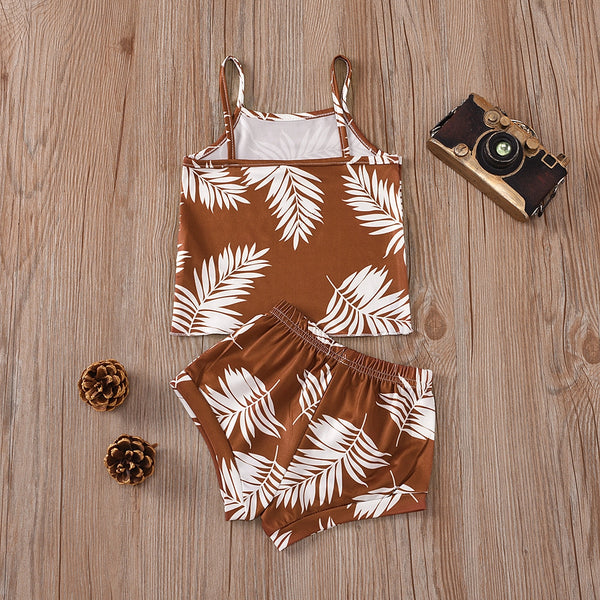 Indie Palm Print Summer Set