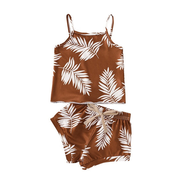 Indie Palm Print Summer Set