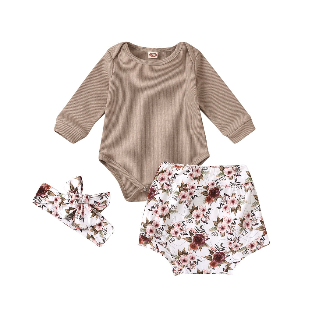 Wild Rose Romper Set