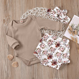 Wild Rose Romper Set
