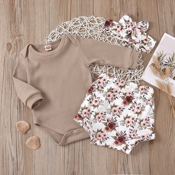 Wild Rose Romper Set