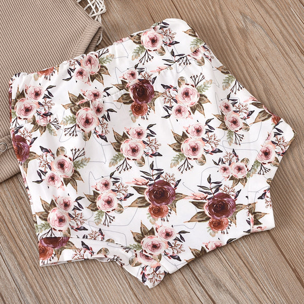Wild Rose Romper Set