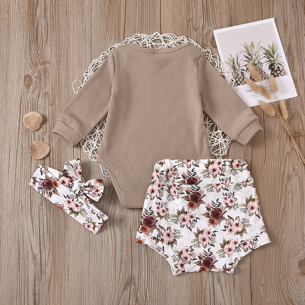 Wild Rose Romper Set