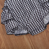 Ellis Houndstooth Romper Set