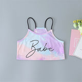 'Babe' Pastel Tie Dye Set
