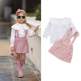 Cher Tweed Pinafore  Set