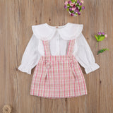 Cher Tweed Pinafore  Set