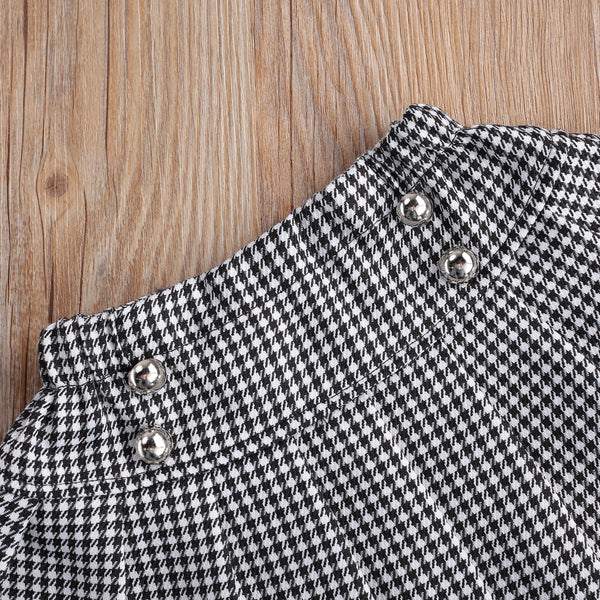 Nina Houndstooth Skirt Set