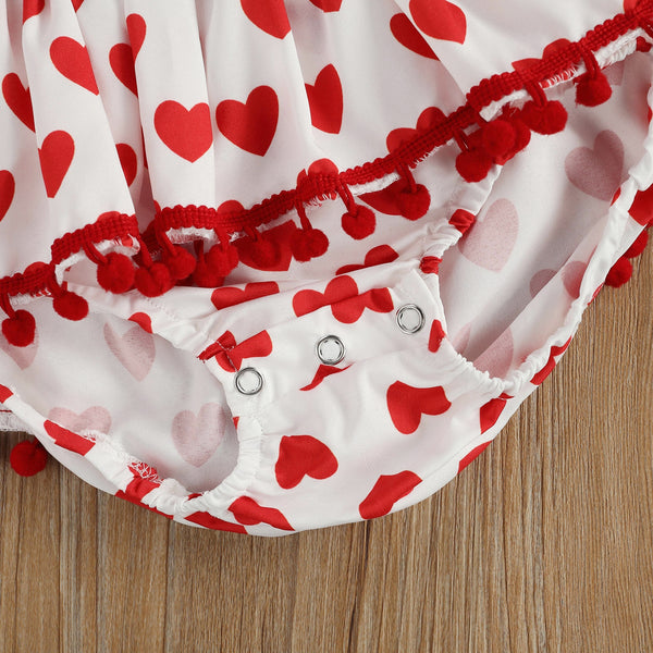 Be My Valentine Romper Set