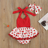 Be My Valentine Romper Set