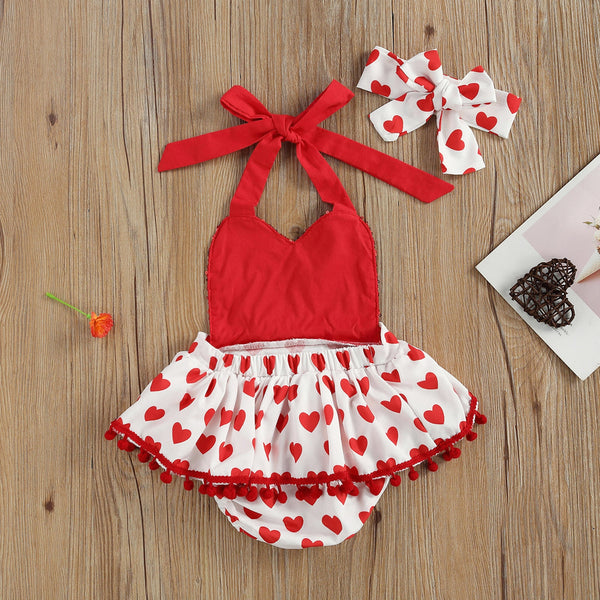 Be My Valentine Romper Set