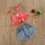 Phoebe Denim Summer Set