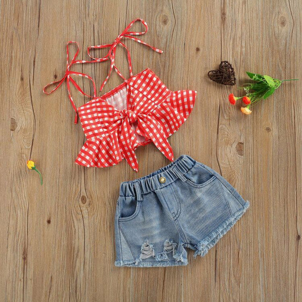 Phoebe Denim Summer Set