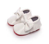 Mini Lou Bee Patent Moccasins