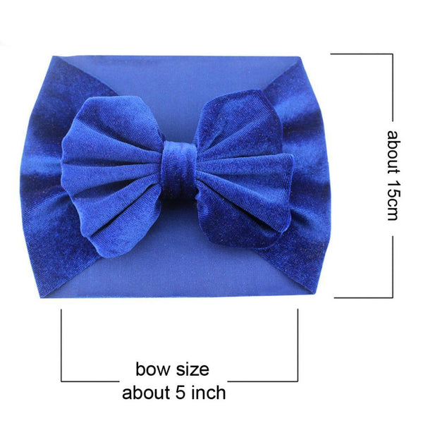 Kylie Velvet Bow Headband