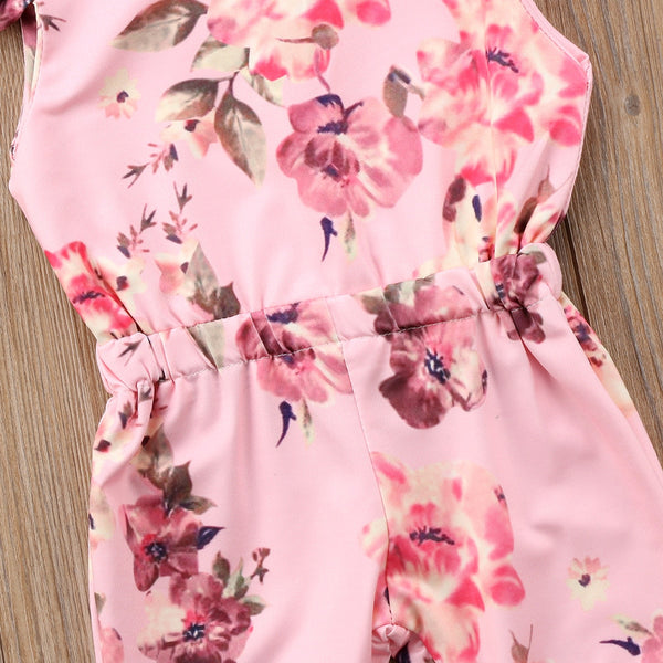 Ruby Floral Romper Set