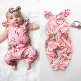 Ruby Floral Romper Set