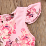 Ruby Floral Romper Set