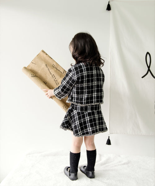 Miss Coco Tweed Dress Set