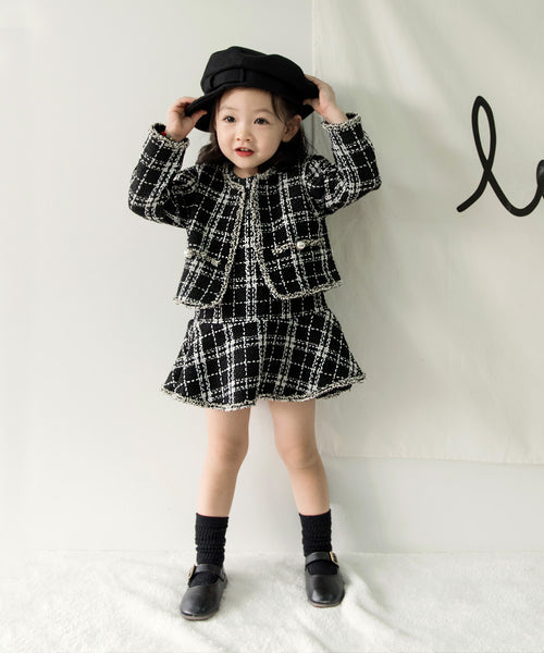 Miss Coco Tweed Dress Set