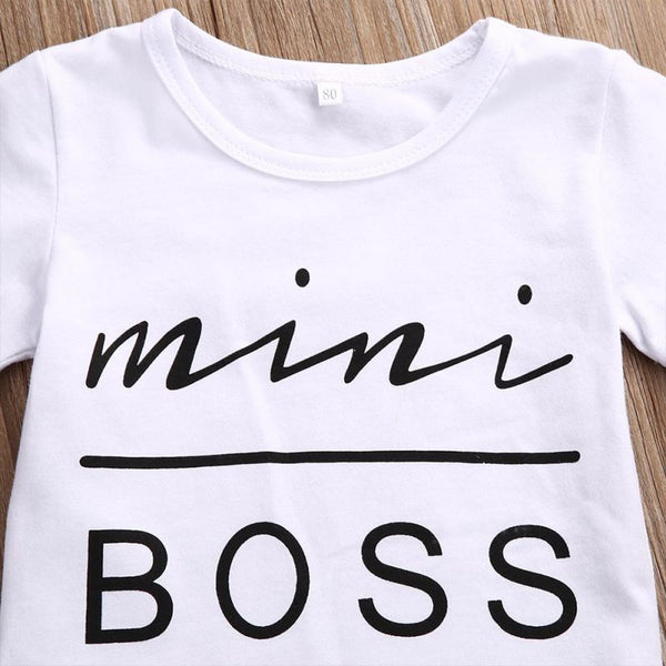 'Mini Boss' Skirt Set