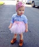 Carly Pin Stripe Tutu Set