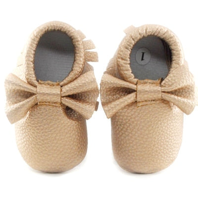 Mini Lou Bee Moccasins