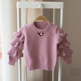 Izzy Ruffle Knit