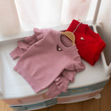 Izzy Ruffle Knit