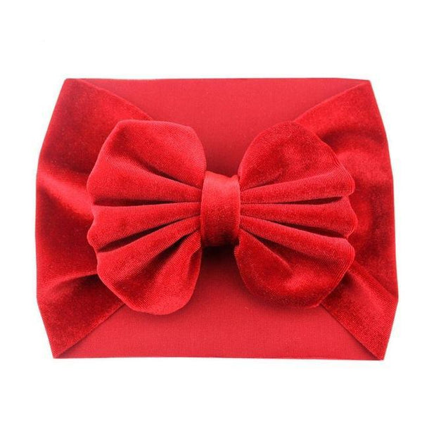 Kylie Velvet Bow Headband
