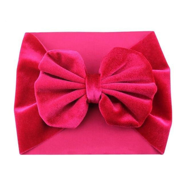 Kylie Velvet Bow Headband