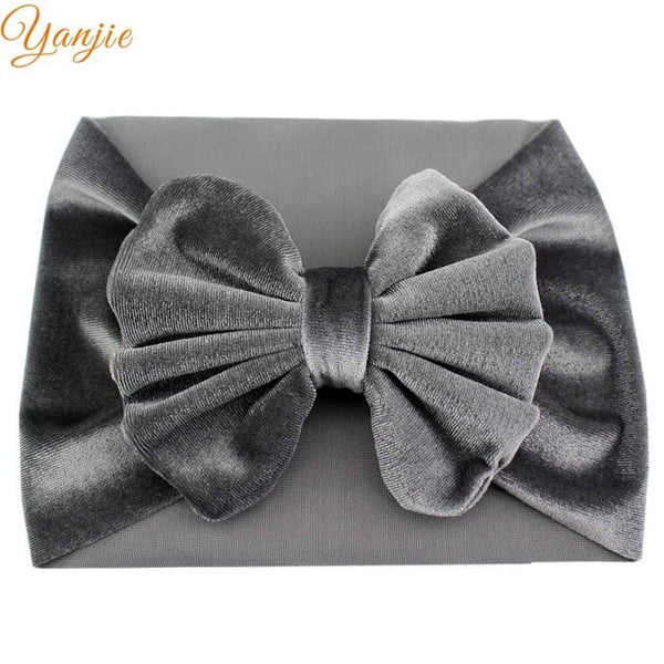 Kylie Velvet Bow Headband