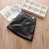 Laura Faux Leather Skirt
