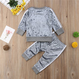 Tamia Velvet Track Set