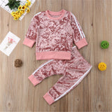 Tamia Velvet Track Set
