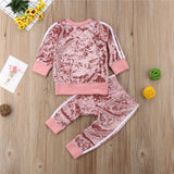 Tamia Velvet Track Set