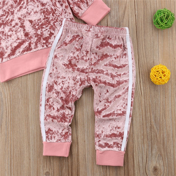 Tamia Velvet Track Set