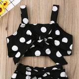 Stella Polka-Dot Skirt Set