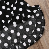 Stella Polka-Dot Skirt Set