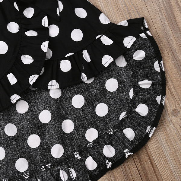 Stella Polka-Dot Skirt Set