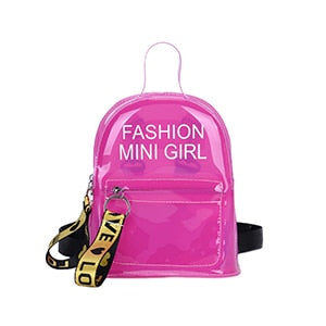 Mini Fashionista Jelly Backpack