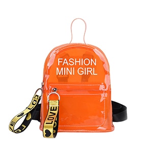 Mini Fashionista Jelly Backpack