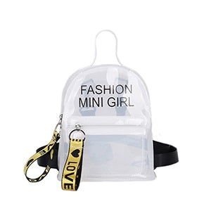 Mini Fashionista Jelly Backpack
