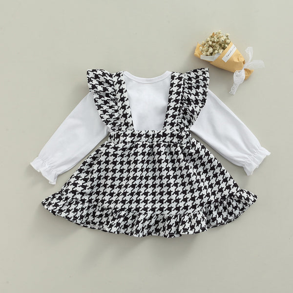 Maya Houndstooth Dress