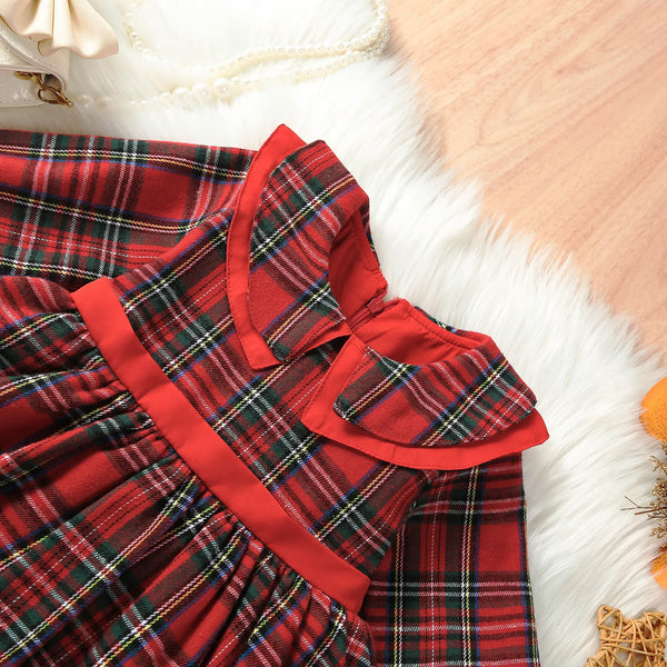 Carol Tartan Christmas Dress