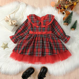 Carol Tartan Christmas Dress